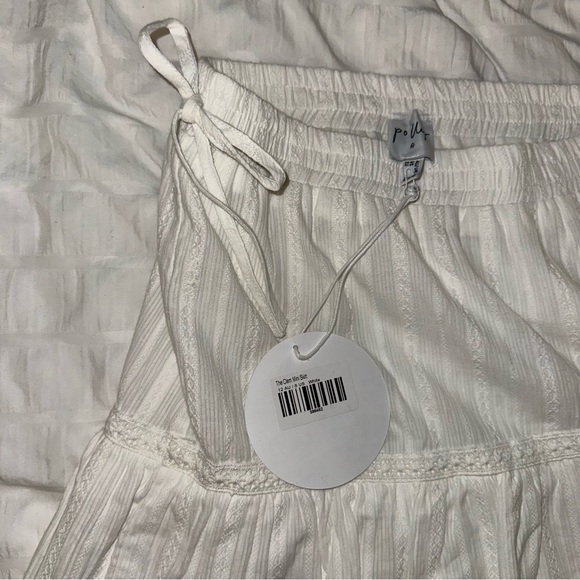 Princess Polly Clem Mini White Skirt | Summer Skirt - Picture 3 of 3